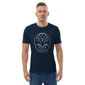 Enlightened Ape Logo Dark Tee - Unisex - Image 4